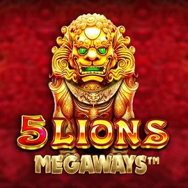 5 Lions Megaways by Pragmatic Play, showcased at royal-gamecasino.net – game logo