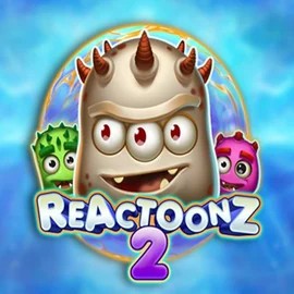 Reactoonz 2 by Play’n GO, showcased at royal-gamecasino.net – game logo