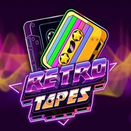 Retro Tapes logo by Push Gaming at Royal Game Casino